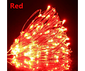 Carrete 500led - 50 metros luces led hada ROJO