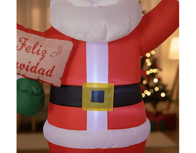 Inflable viejito pascuero 1.2 metros 