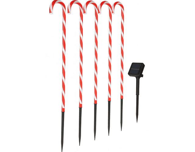 Juego bastones solares 1 metro