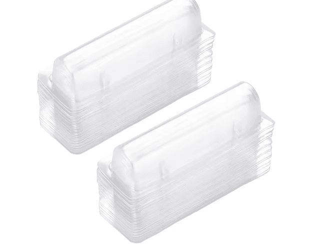 10 Blíster porta billete con adhesivo 