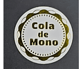 Sticker cola de mono Dorado