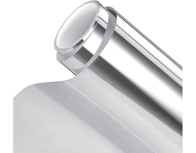 Vinilo adhesivo plata metalizado espejo 60x100cm