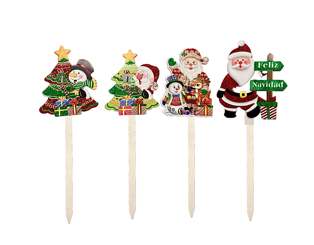 Estaca navideña 