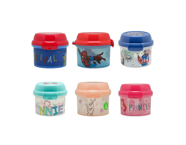 Porta Snack 280 Ml Licencias