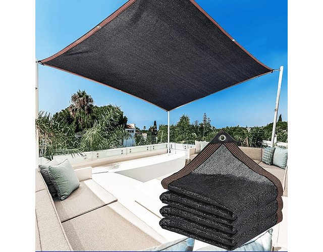 Malla sombra 5x8 metros