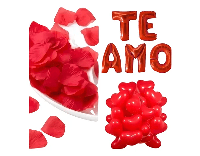 Pack decoración enamorados 