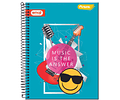 Cuaderno torre emoji triple 150 hojas 7mm
