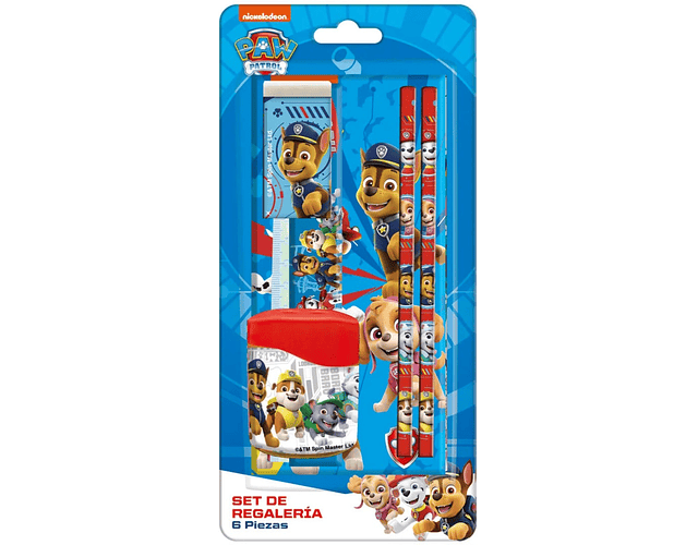 Set escolar paw patrol original 