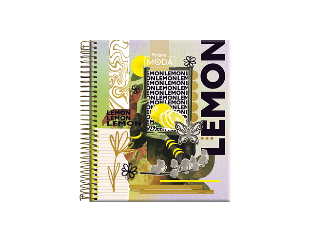 Cuaderno torre MODA triple 120 hojas 5mm