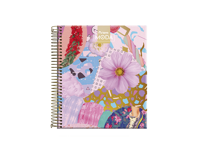 Cuaderno torre MODA triple 120 hojas 5mm