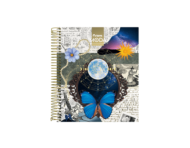 Cuaderno torre MODA triple 120 hojas 5mm