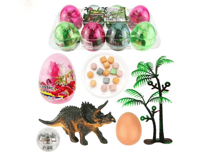 Huevo sorpresa dinosaurio 
