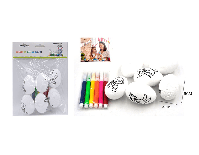 Huevitos para devorar (incluyen lápices)