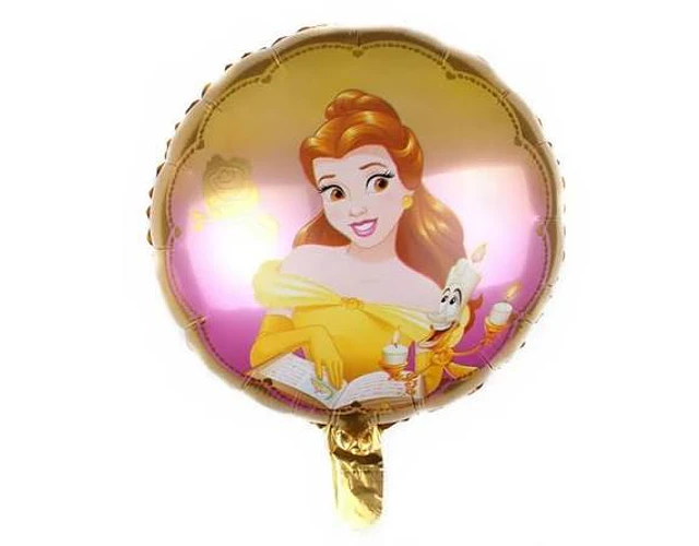 Globo Metalizado princesa Bella 45 cm 