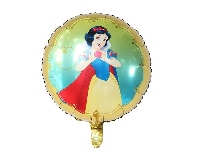 Globo Metalizado Blanca Nieves 45 cm