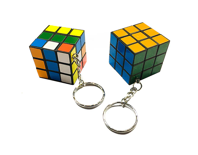 Llavero cubo rubik