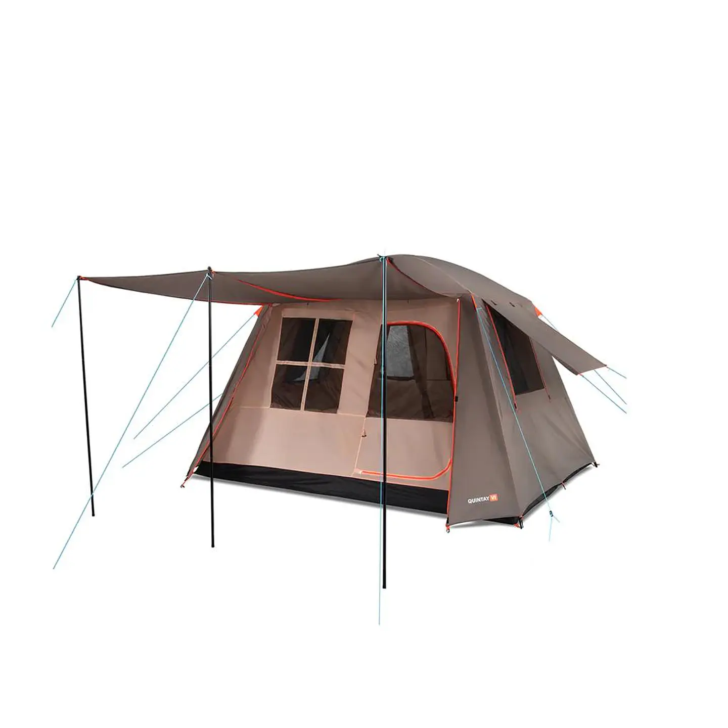 Carpa Quintay Vi 6 Personas Cubre Techo Largo 5