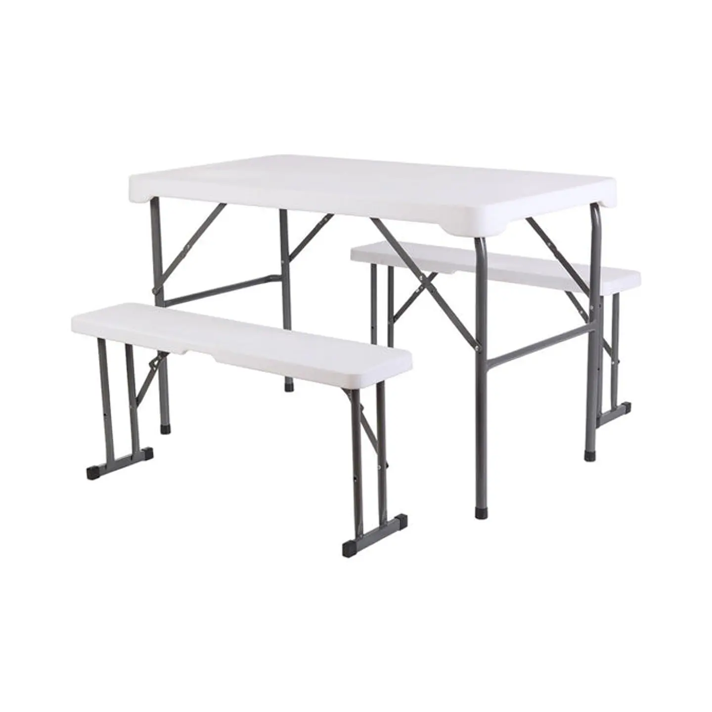 Set Mesa Y Bancos Plegables 113X68.5X73Cm 1