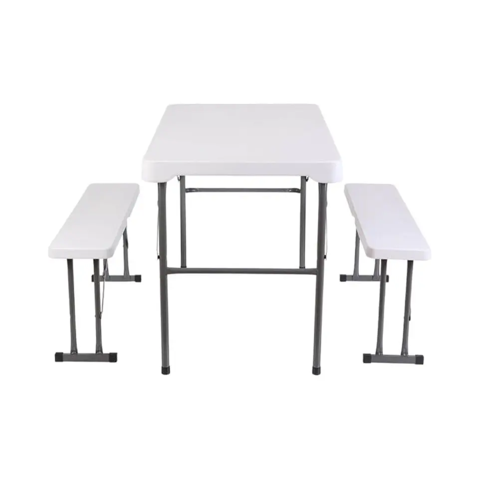 Set Mesa Y Bancos Plegables 113X68.5X73Cm 2