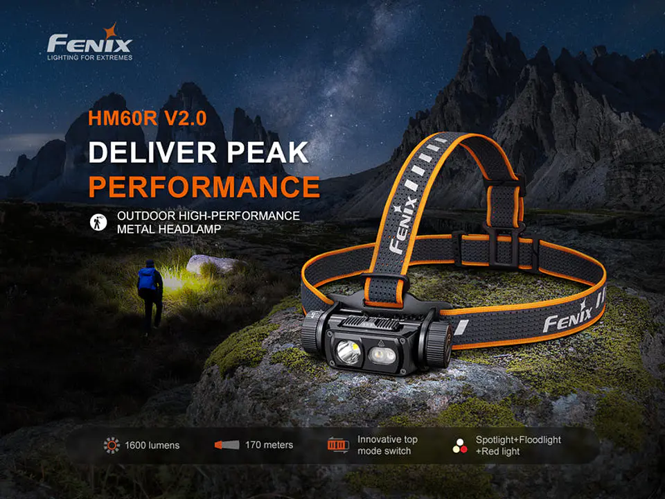 Linterna Frontal Fenix HM60R Version 2.0 2