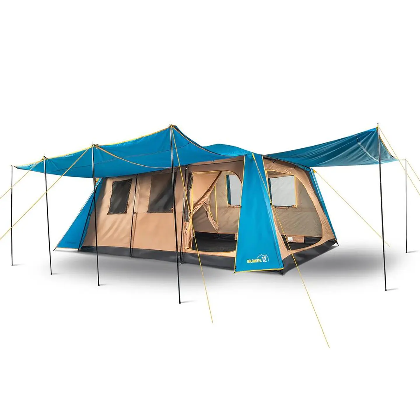 Carpa Camping Dolomites 12 Personas Doble Toldo 2