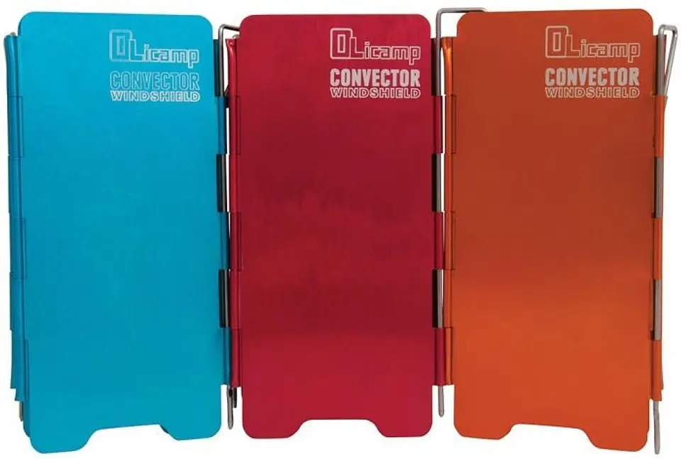 Convector Windshield Paraviento Plegable Para Cocinilla Camping 1