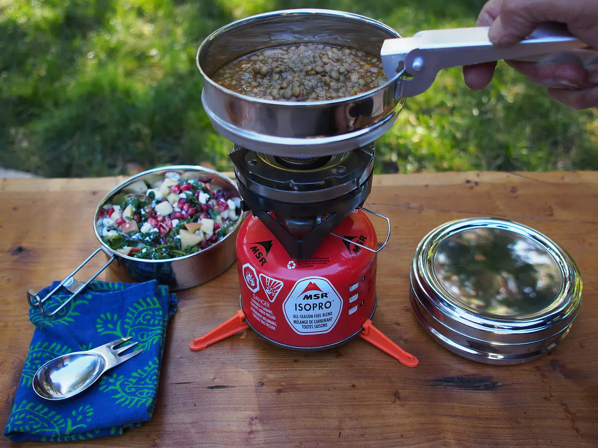 Cocina de camping