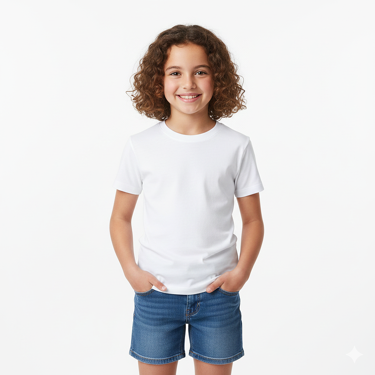 Pack 2 Camisetas Escolares Manga Corta Unisex 1