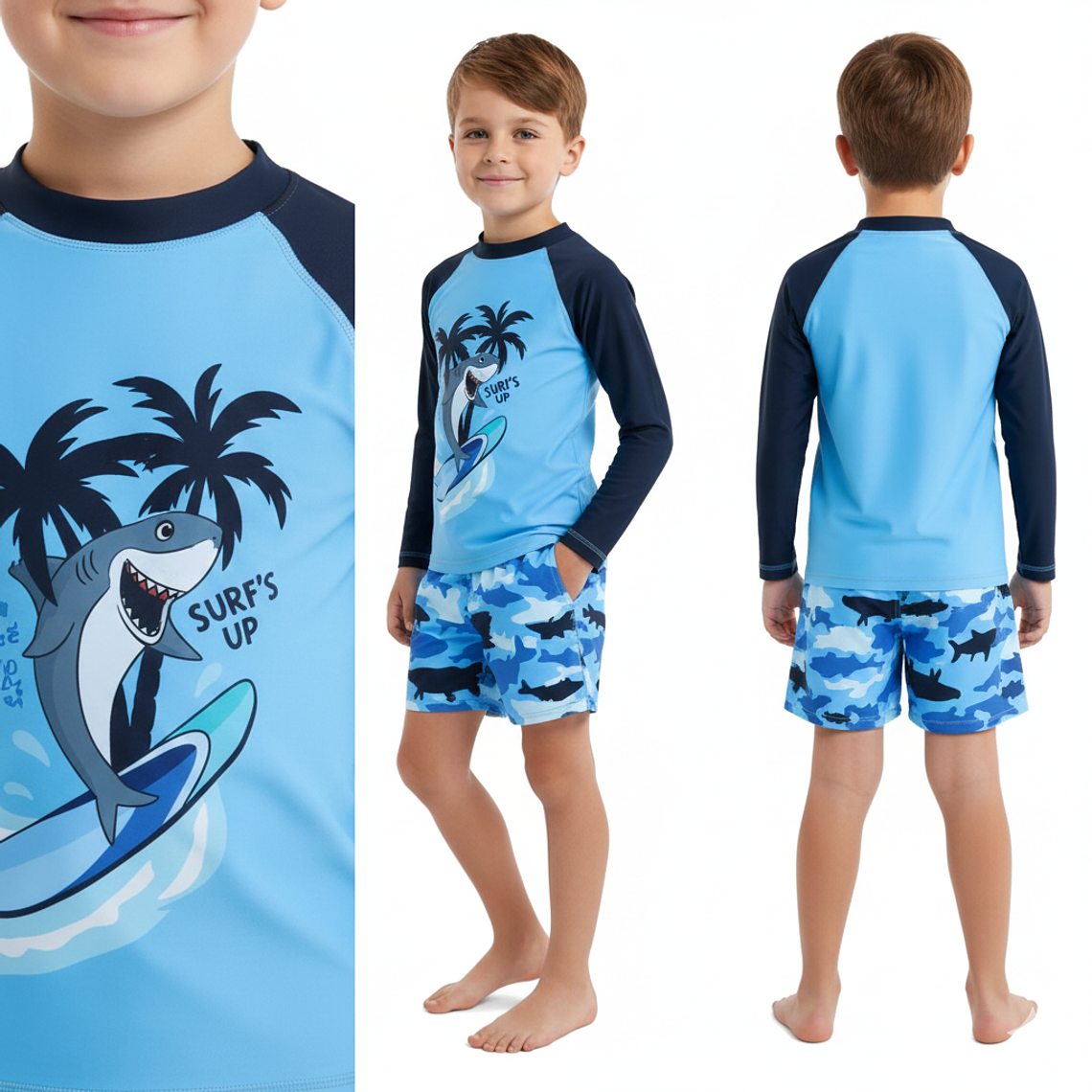 traje de baño Shark Surf | Proteccion UV+50 3