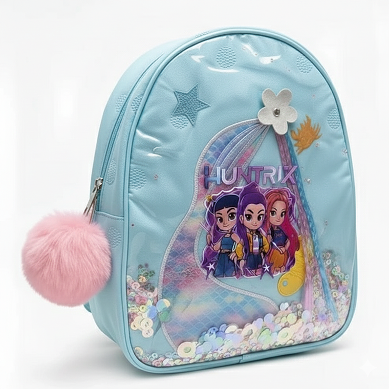 Mochila Infantil Huntrix Guerreras K-Pop 2