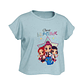 Polera Infantil Huntrix Star Manga Volante - Miniatura 3