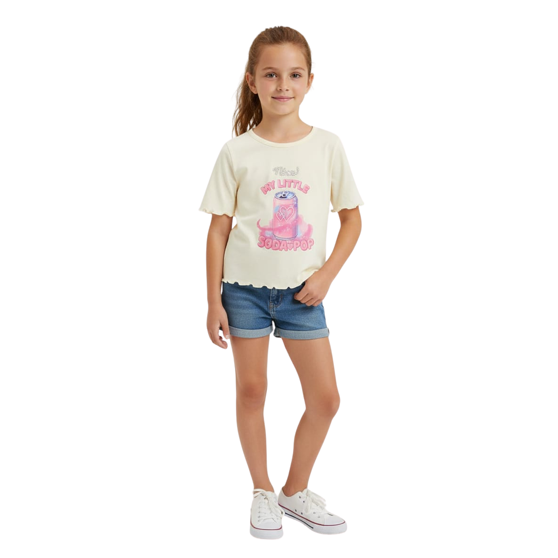 Polera Infantil Soda Pop Algodón Premium 1