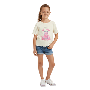 Polera Infantil Soda Pop Algodón Premium