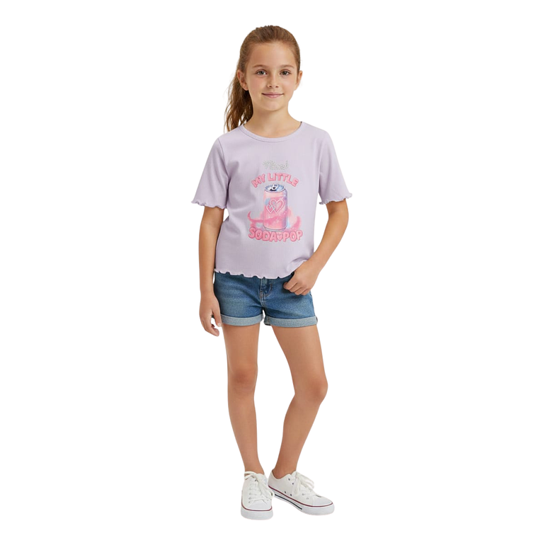 Polera Infantil Soda Pop Algodón Premium 2