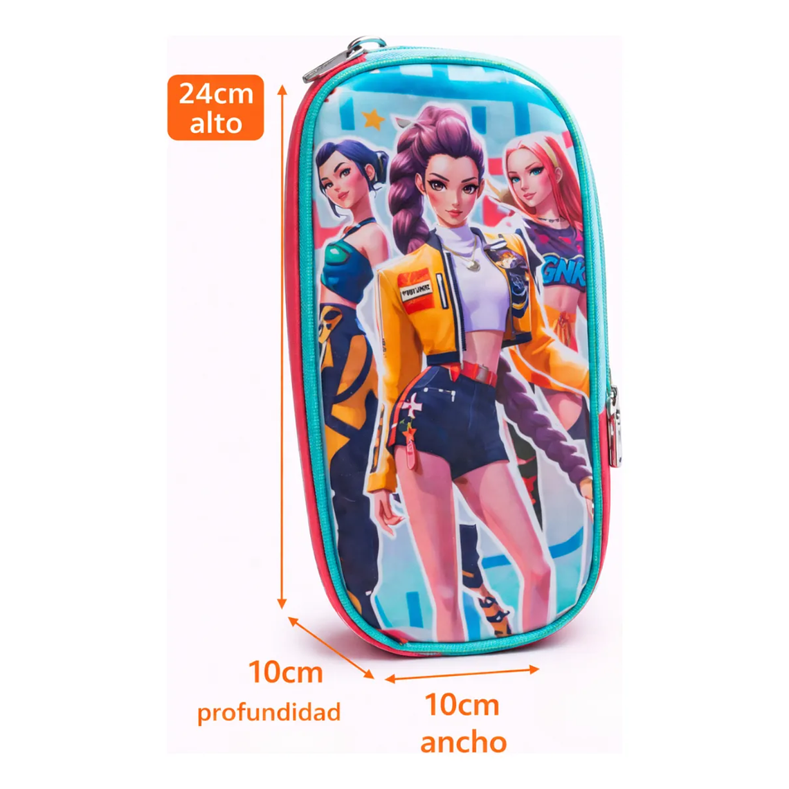 Mochila Escolar Guerreras K-Pop para Niñas 3