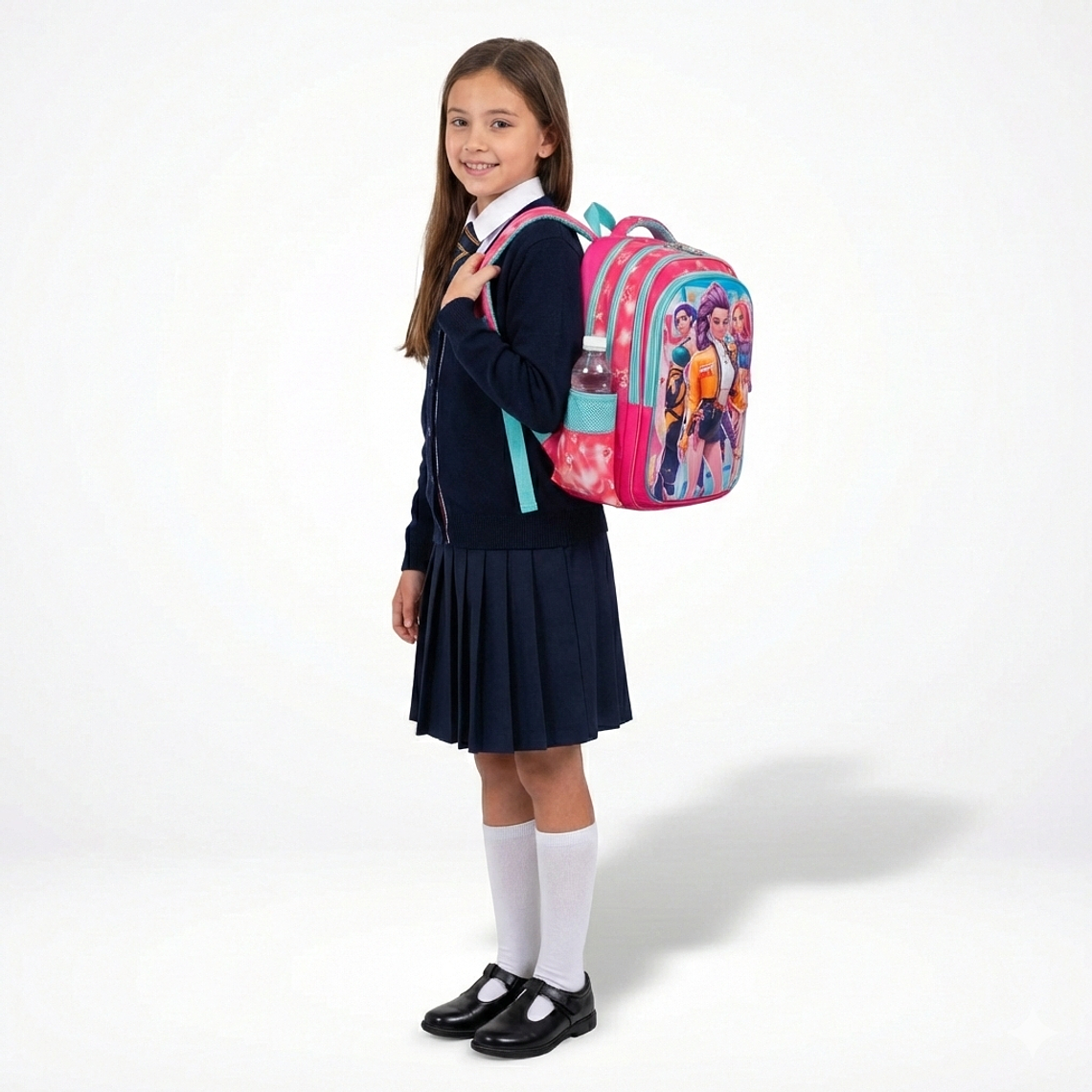 Mochila Escolar Guerreras K-Pop para Niñas 10