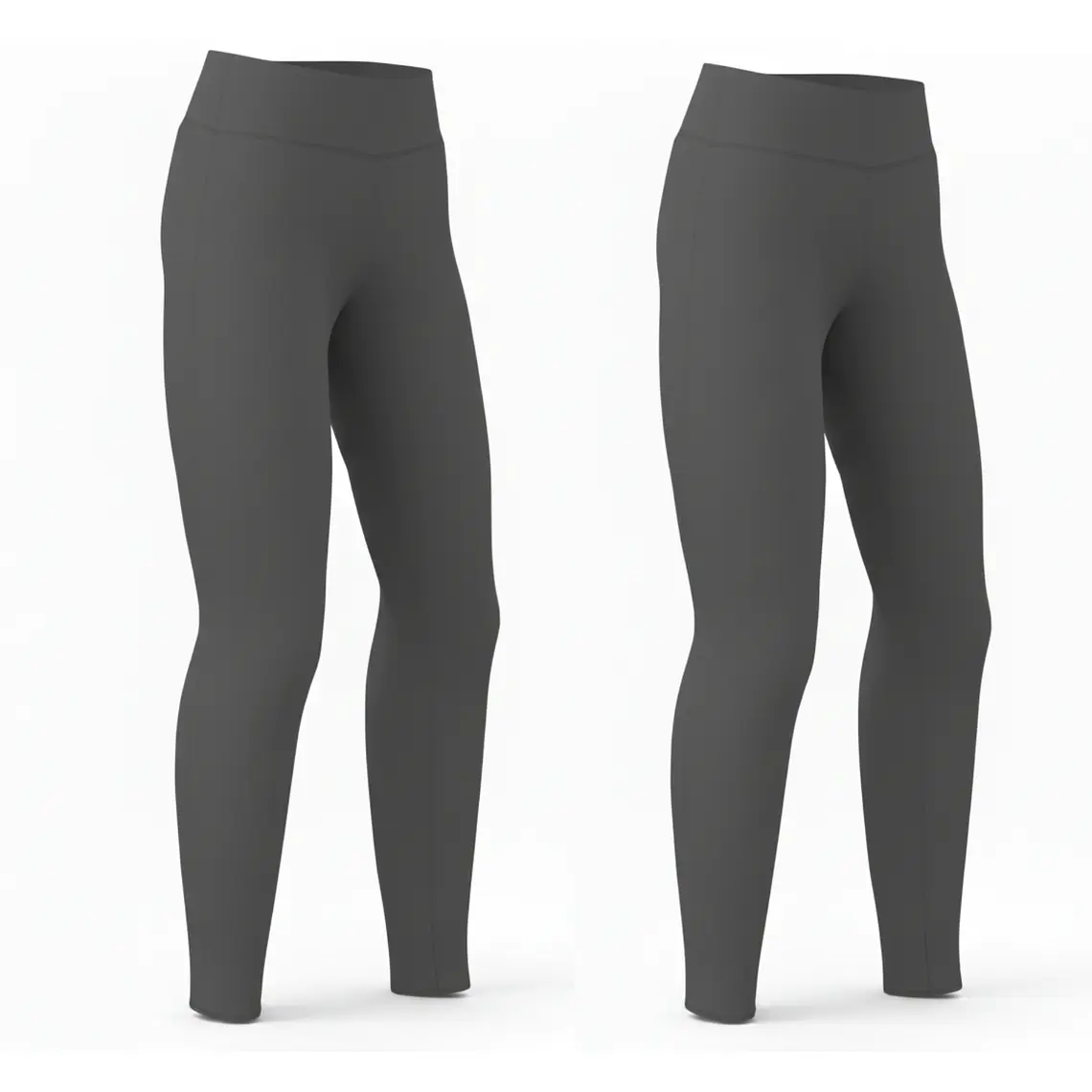 Pack Escolar 2 Calzas Largas de Algodón para Niñas 4