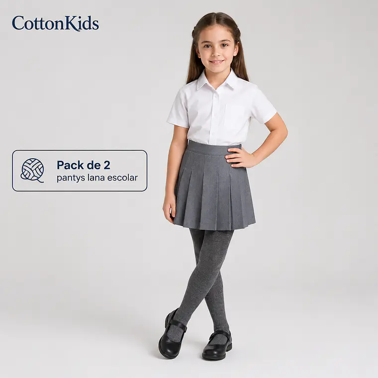 Pack 2 Panties Escolares Dralón Premium 1