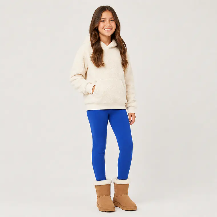 Calza Forrada En Polar infantil  3