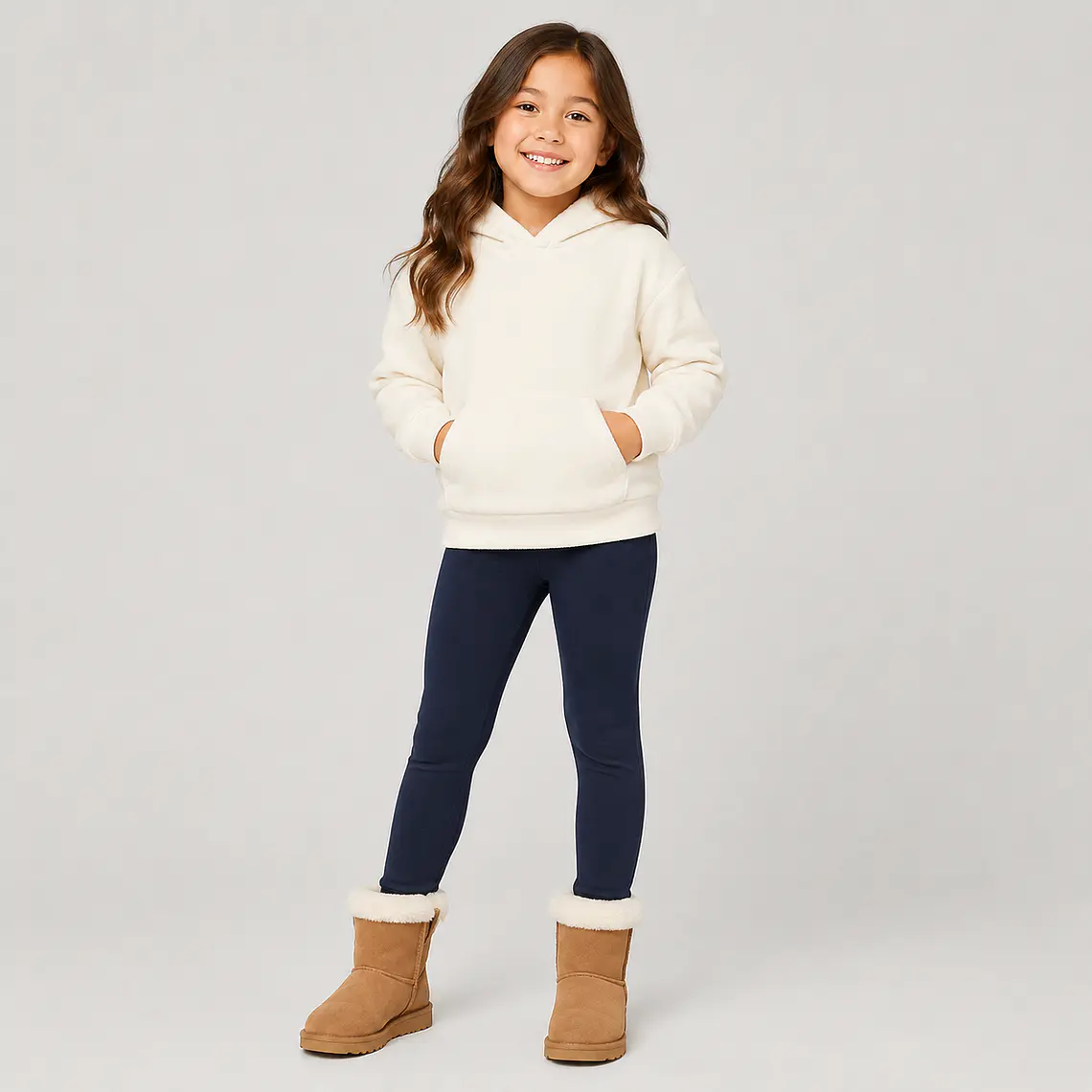 Calza Forrada En Polar infantil  4