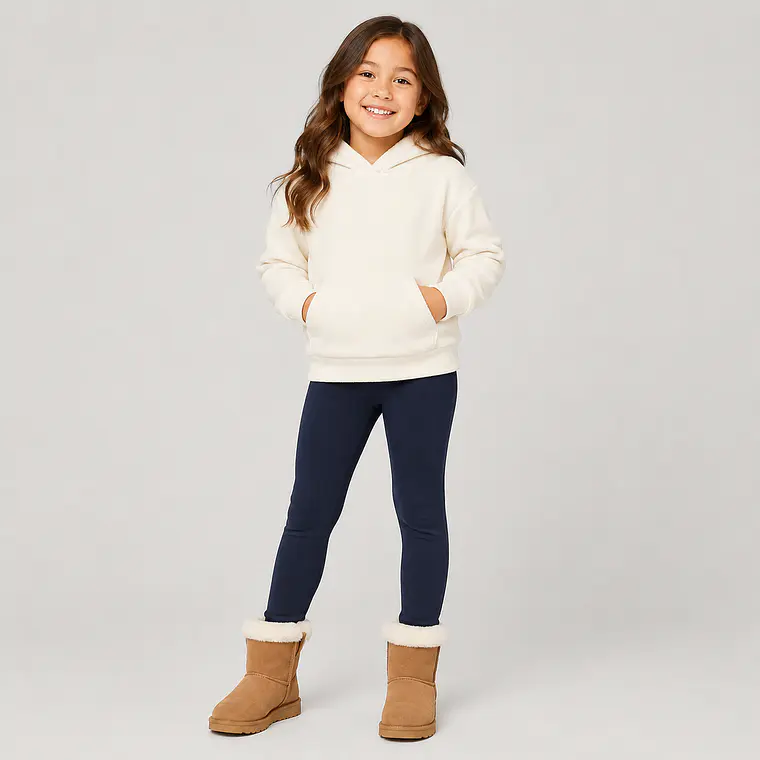 Calza Forrada En Polar infantil  4