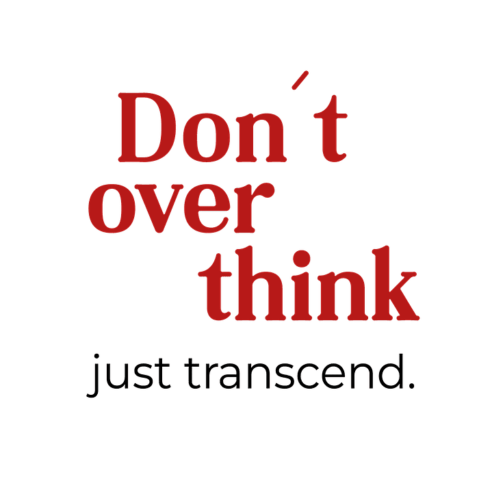 Camiseta Oversized Mujer Don´t Over Think Rojo 5