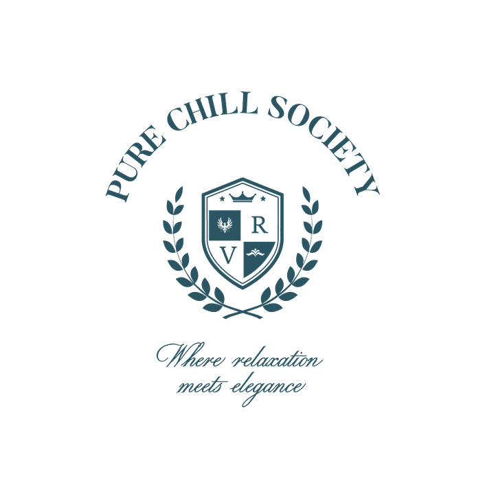 Camiseta Oversized Hombre Pure Chill Society Azul 6