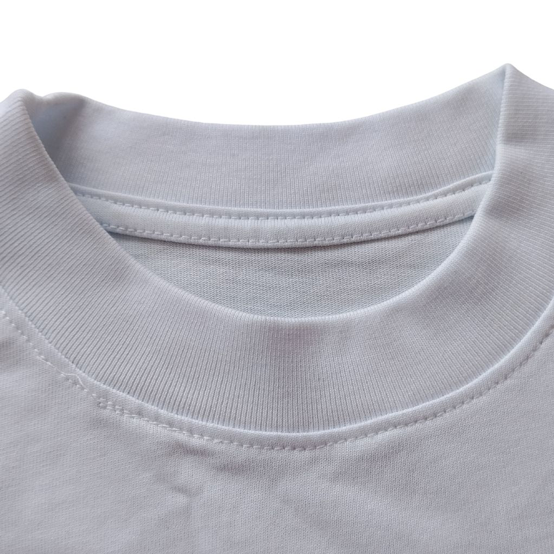 Camiseta Oversized Mujer Don´t Over Think Azul 8