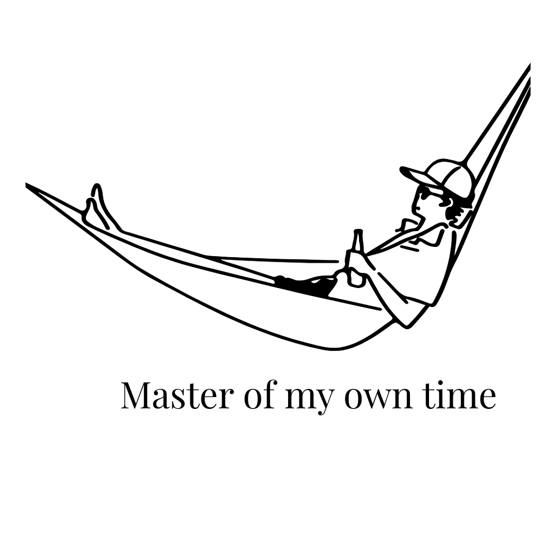 Camiseta Oversized Hombre Master Of My Own Time 4