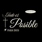 Camiseta Oversized Todo es Posible Para Dios - Miniatura 10