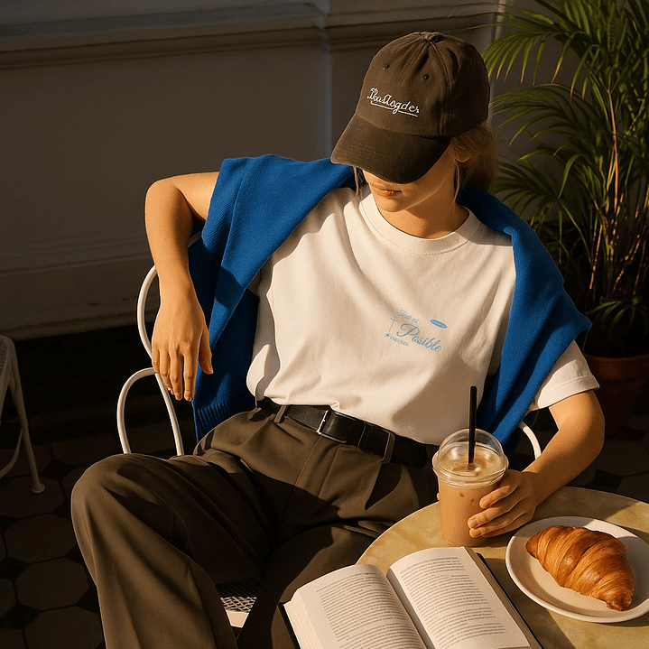 Camiseta Oversized Todo es Posible Para Dios 5