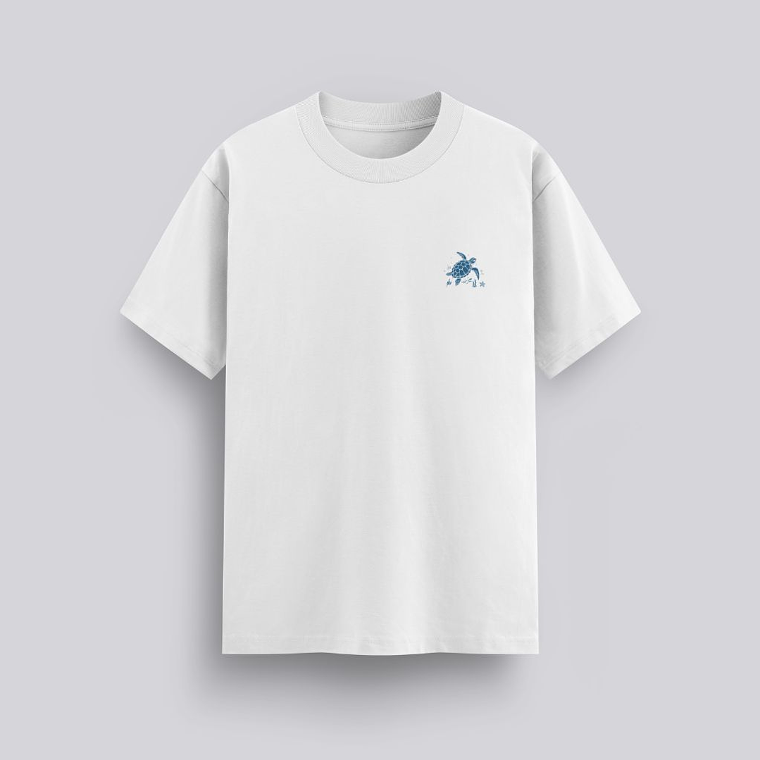 Camiseta Oversized Cuando Cruces Aguas Profundas 4