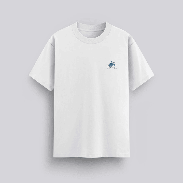 Camiseta Oversized Cuando Cruces Aguas Profundas 4