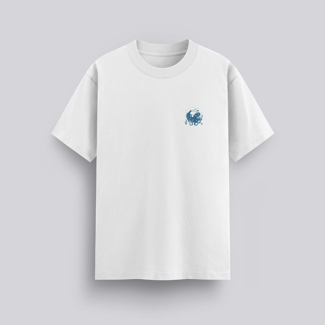 Camiseta Oversized Cuando Cruces Aguas Profundas 5